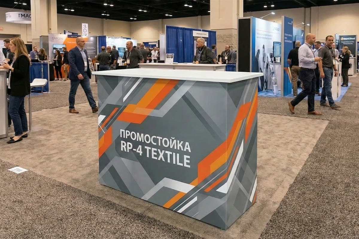 Промостойка ресепшн RP-4 Textile